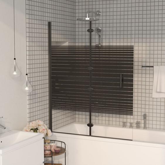 Cabine de douche pliable ESG 100x140 cm Noir