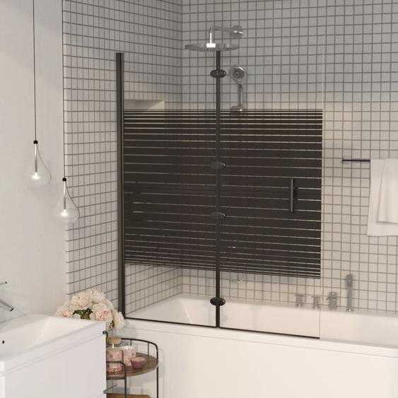 Cabine de douche pliable ESG 120x140 cm Noir