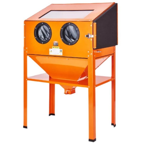 Cabine de sablage – Armoire de sablage – Installation de sablage – 60 gallons – Acier