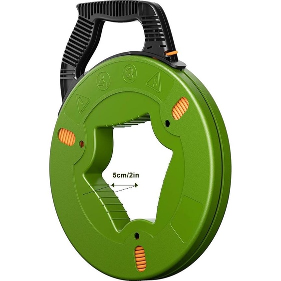 Câble, 50 m, fibre de verre, haute résistance, vert