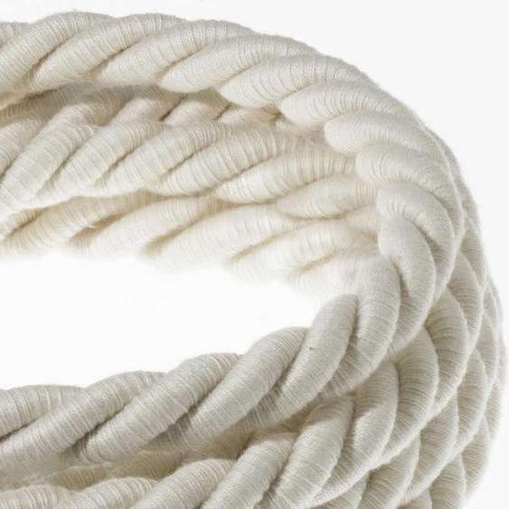 Câble Creative-Cables XL Ø 16 mm, 3 x 0,75 mm² (20 m, blanc)