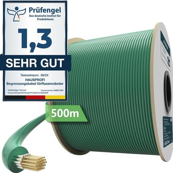 Câble périphérique pour tondeuse à gazon, cuivre durable, longueurs flexibles, 500 m