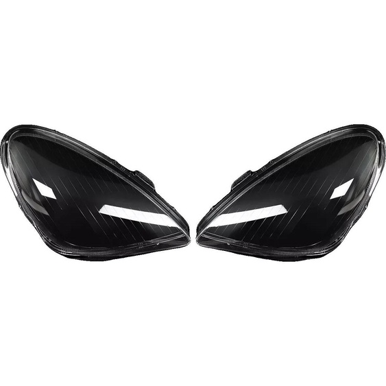 Cache de lentille de phare, matériau transparent, remplacement direct, paire