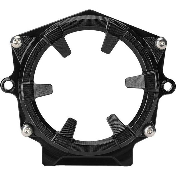 Cache moteur, matériau ferreux, compatible avec Yamaha Raptor 700, noir