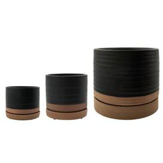 Lot de 3 cache-pots Astu