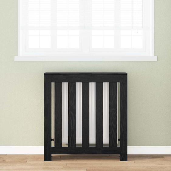 Cache-Radiateur Chêne noir 78 x 20 x 82 cm Bois dingénierie