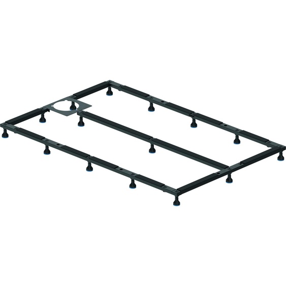 Cadre de base Duravit pour bacs à douche 140x80 cm, réglable en hauteur 8-10 cm, 791109000000000