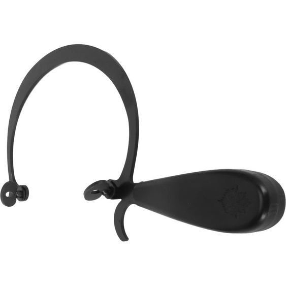 Cadre de sciage courbé pour scies de bijoutier avec poignée noire pour outils de travail du bois