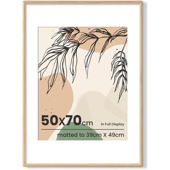 Cadre en bois, dimensions 50x70 cm, 1 unité