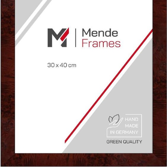 Cadre photo MendeFrames avec décor supérieur foncé, 70 x 100 cm