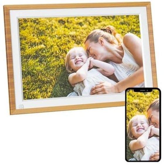 Cadre photo connecté Realiview APF1000WIFI 10 Pouces Bois