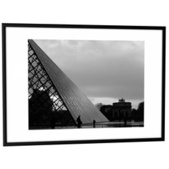 Cadre photo en aluminium, (L)500x(H)700 mm, noir