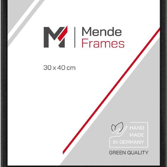 Cadre photo en bois MendeFrames H011 noir 21x29,7 cm anti-reflet