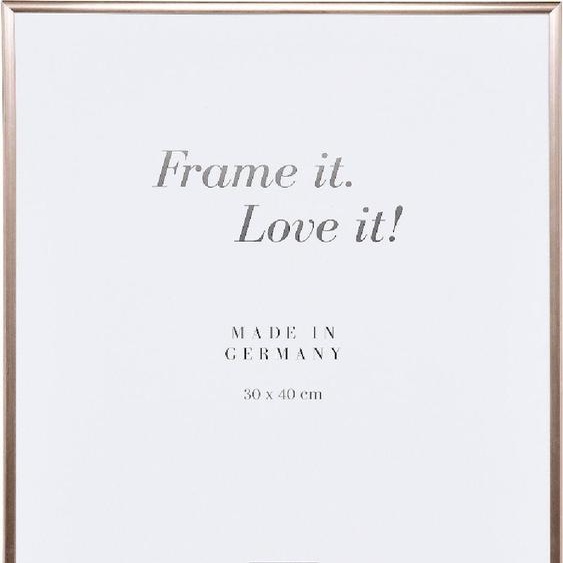 Cadre photo en plastique ART 35x50 cm rose avec verre anti-reflet
