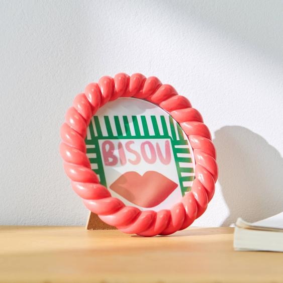 Cadre Photo Torsadé Rond -