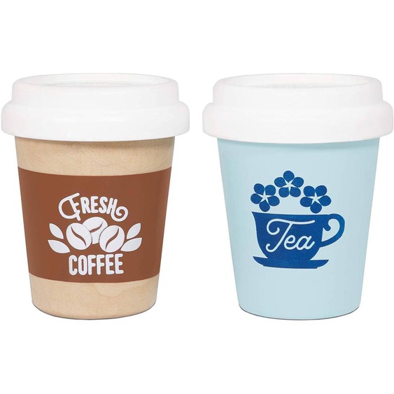 Café Et Thé À Emporter Bleu