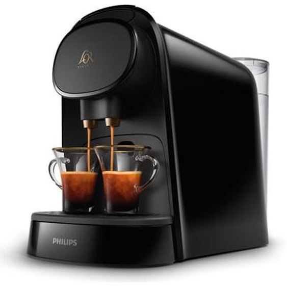 Cafetière à dosette LM8012/65 original noir +50 capsules