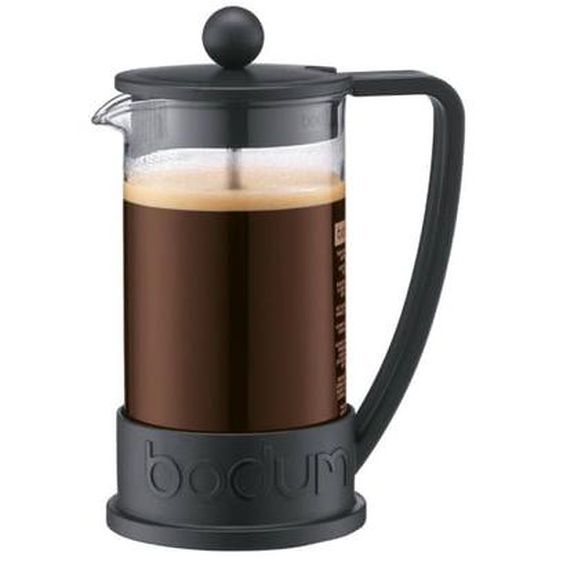 Cafetière à piston 3 tasses noir 035,0cl