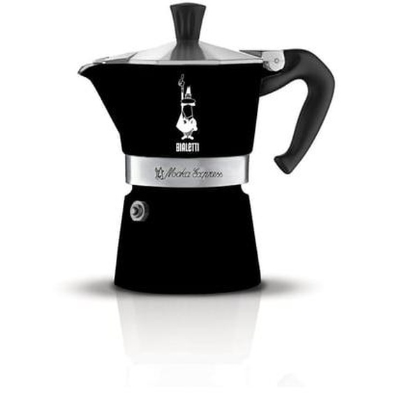 Cafetier moka express noir pour 3 tasses