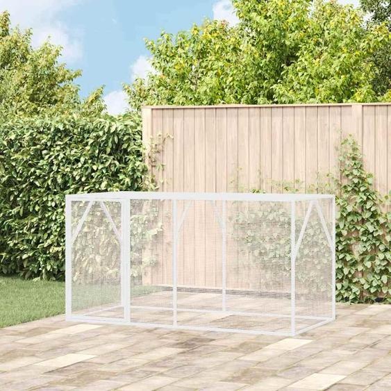 Cage à oiseaux Anthracite 208 x 102 x 108 cm Acier galvanisé
