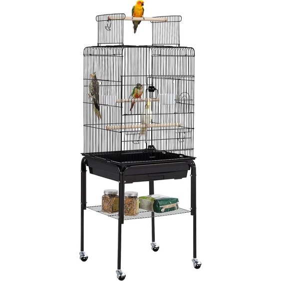 Cage à oiseaux, fabricant de cages, volière, cage, maison pour oiseaux, perruche ondulée, 136 cm de hauteur