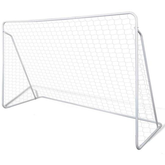 Cage de but de football 240x90x150 cm acier haute qualité