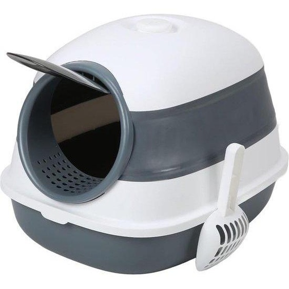 Cage électrique pour chat - Modèle automatique - Avec lampe UV - Gris foncé