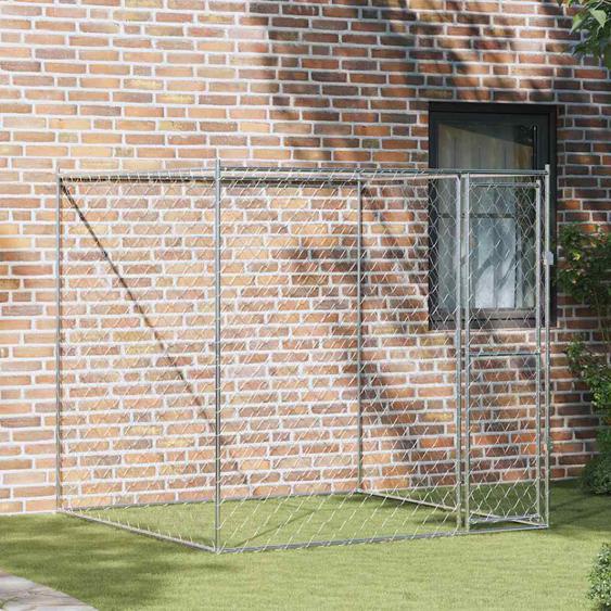 Cage pour chien 2 x 2 x 2 m Acier