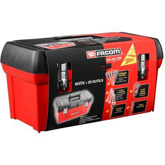 Caisse à outil FACOM + 20 outils