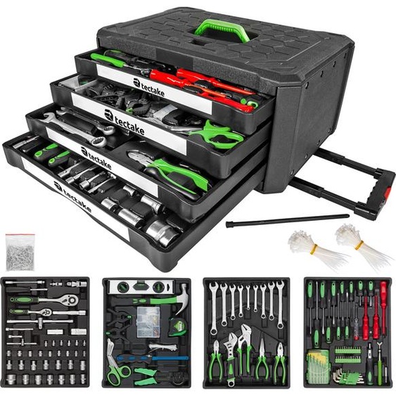 Caisse à outils 899 pièces - noir