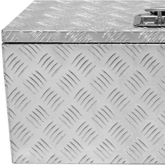 Caisse à outils en aluminium Caisse à outils Truckbox Rangement Verrouillable 70L