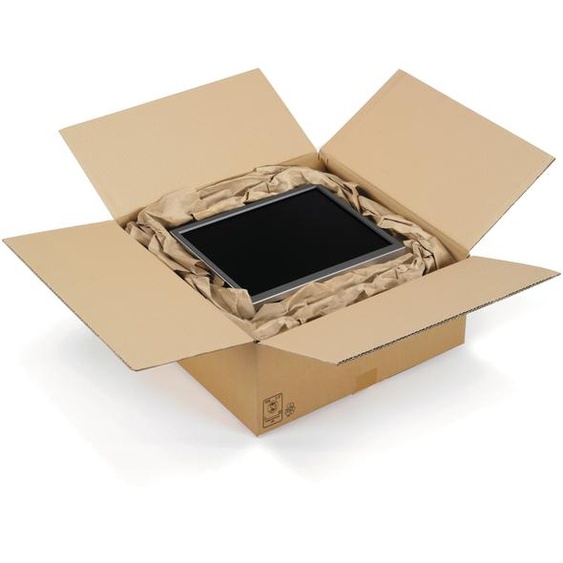 Caisse carton brune double cannelure RAJA 50x50x20 cm, lot de 10