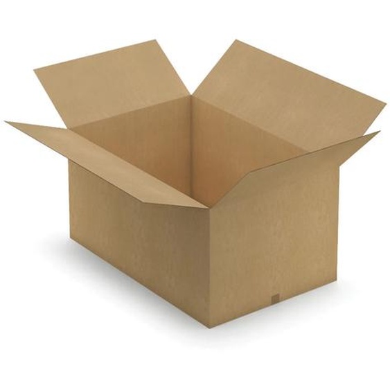 Caisse carton double cannelure 118x78x60 cm, lot de 5