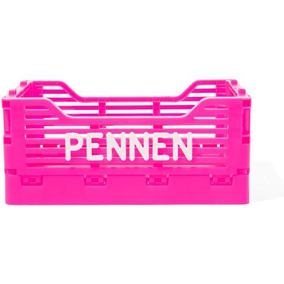 Caisse Pliable À Lettres Recyclée Rose Fluorescent (rose fluorescent)