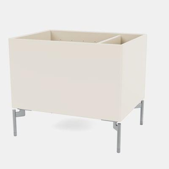Caisson Colour Box II - Oat - Pied 12,6cm chromé