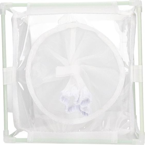 Caisson dobservation dinsectes filet PVC blanc réutilisable habitat des papillons élevage boîte incubateur -Hlle moulée