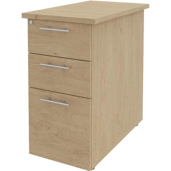 Caisson hauteur bureau ACTIVITY - L.47,5 x H.72,5 x P.60 cm - Chêne
