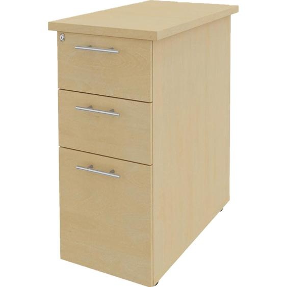 Caisson hauteur bureau ACTIVITY - L.47,5 x H.72,5 x P.60 cm - Hêtre