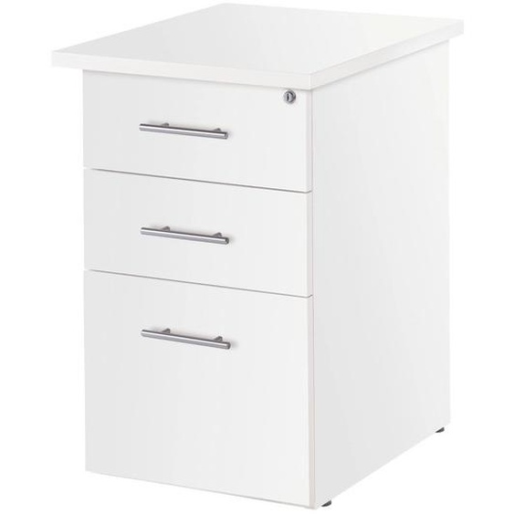 Caisson hauteur bureau Axiome - L.47,5 x H.72,5 x P.80 cm - Blanc