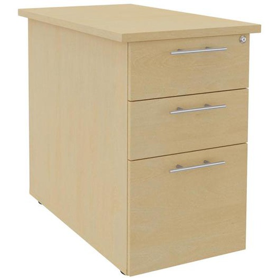 Caisson hauteur bureau Axiome - L.47,5 x H.72,5 x P.80 cm - Hêtre