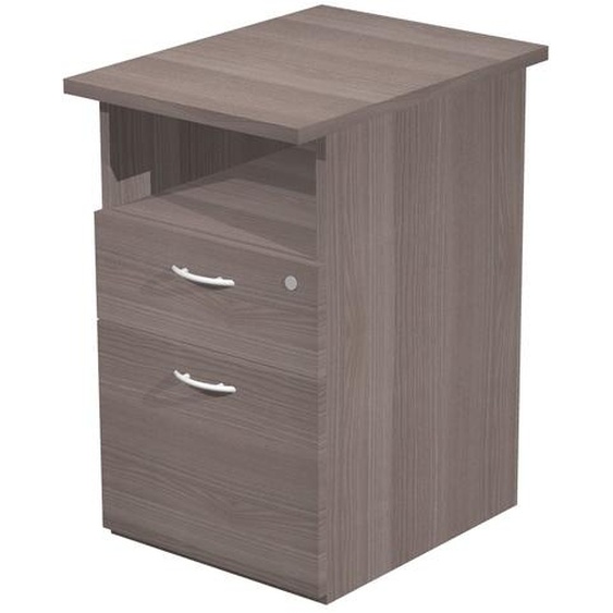 Caisson hauteur bureau Pronto - L.43 x P.60 x H.72 cm - Cendre