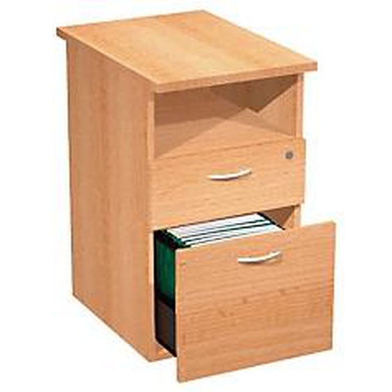 Caisson hauteur bureau Pronto - L.43 x P.80 x H.72 cm - Hêtre