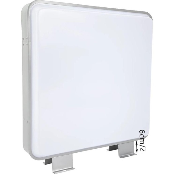 Caisson lumineux à LED, double face, étanche IP65, blanc, 16W