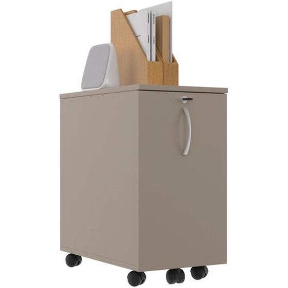 Caisson mobile 1 tiroir L.32 x P.55 x H.60 cm - Argile