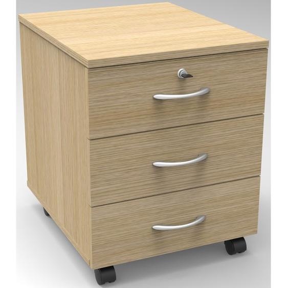 Caisson mobile Bois Starting - 3 tiroirs - Chêne clair