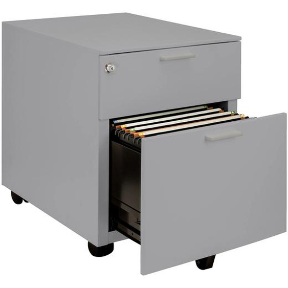 Caisson mobile Casting - 2 tiroirs - Aluminium