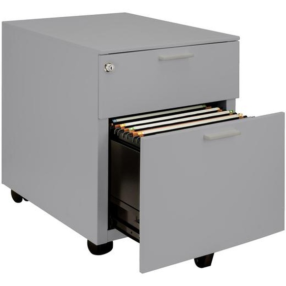 Caisson mobile Casting - 2 tiroirs - Aluminium
