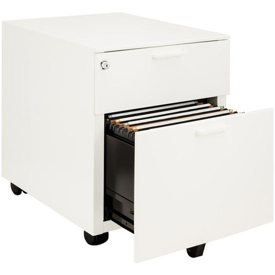 Caisson mobile Casting - 2 tiroirs - Blanc
