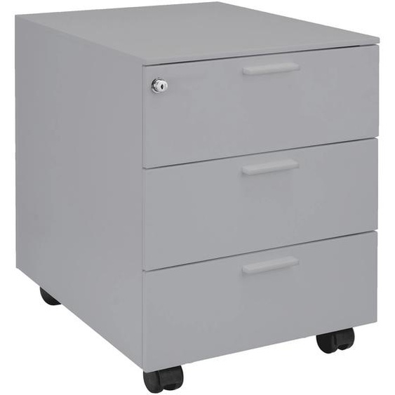 Caisson mobile Casting - 3 tiroirs - Aluminium