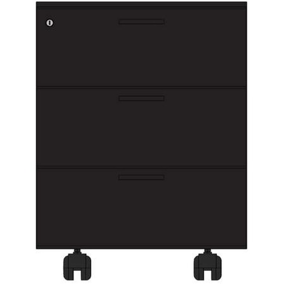 Caisson mobile Casting - 3 tiroirs - Noir